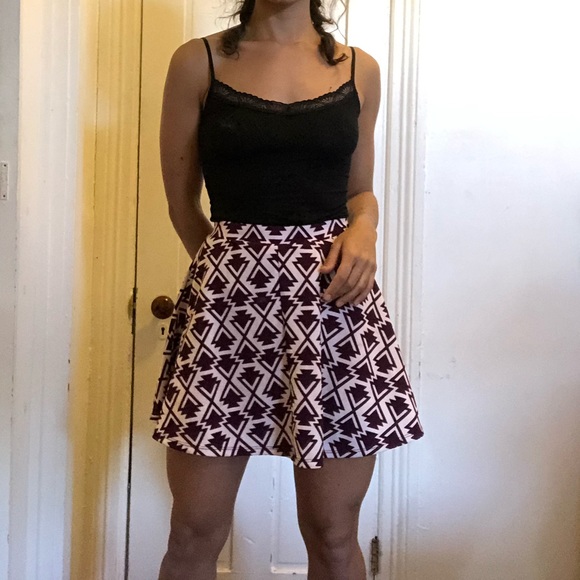 Empyre Dresses & Skirts - XS Dark Purple Skater Girl Skirt